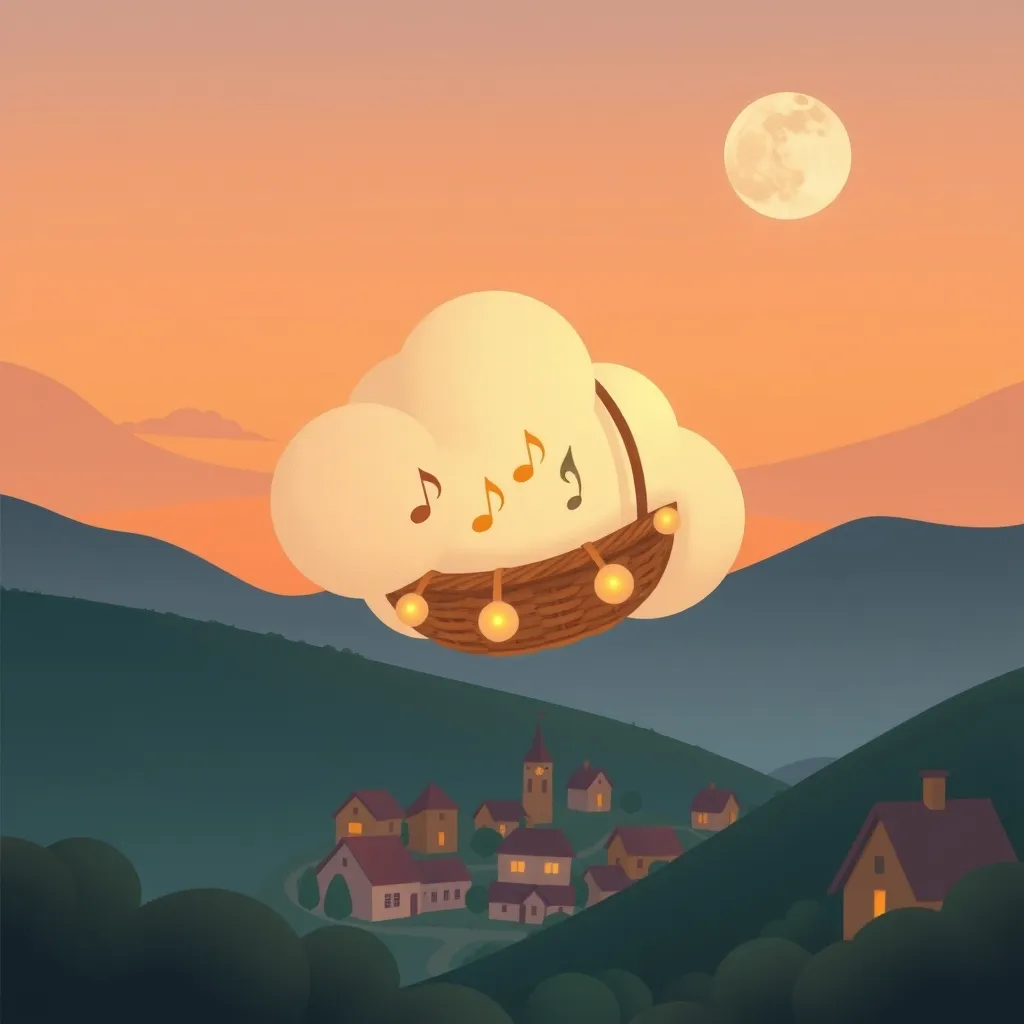 Mumble the Cloud and the Basket of Lullabies