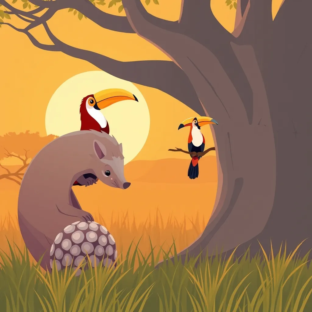 Tumbi and the Patient Hornbill